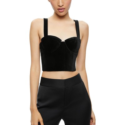 Paige Womens Black Zipper Smocked Sleeveless Pullover Top Plus 10 BHFO 4599