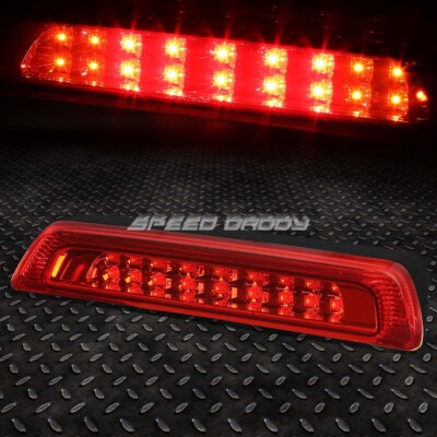 [2-РЯДНЫЙ СВЕТОДИОДНЫЙ ИНДИКАТОР]ДЛЯ 07-18 TOYOTA TUNDRA ТРЕТИЙ ЗАДНИЙ СТОП-СИГНАЛ ГРУЗОВОЙ ФОНАРЬ КРАСНЫЙ