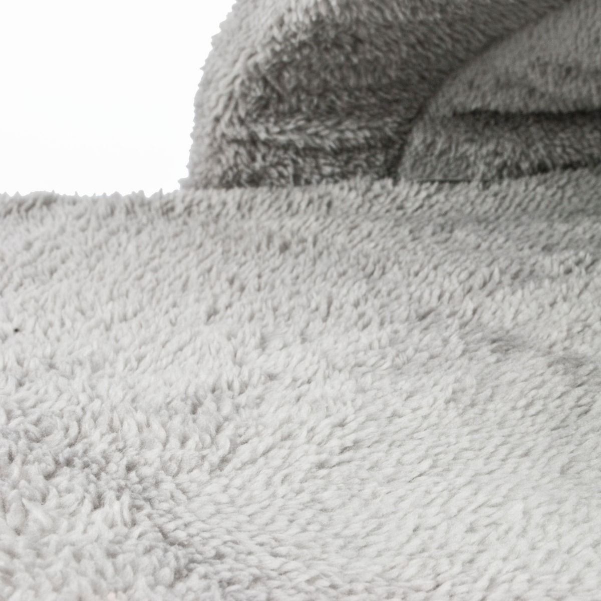 Cat Pouch Bed Pet Cave Kitten Small Dog Igloo Soft Fleece Lined Cosy Bed Grey - Picture 5 of 5