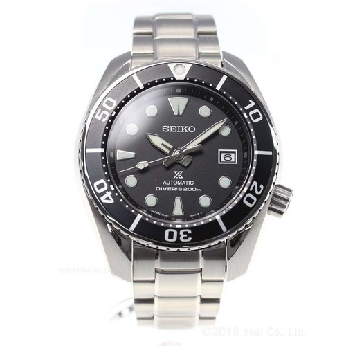 Pre-owned Seiko Prospex Sbdc083 Sumo Scuba Diver Mechanical Automatic Men's Watch