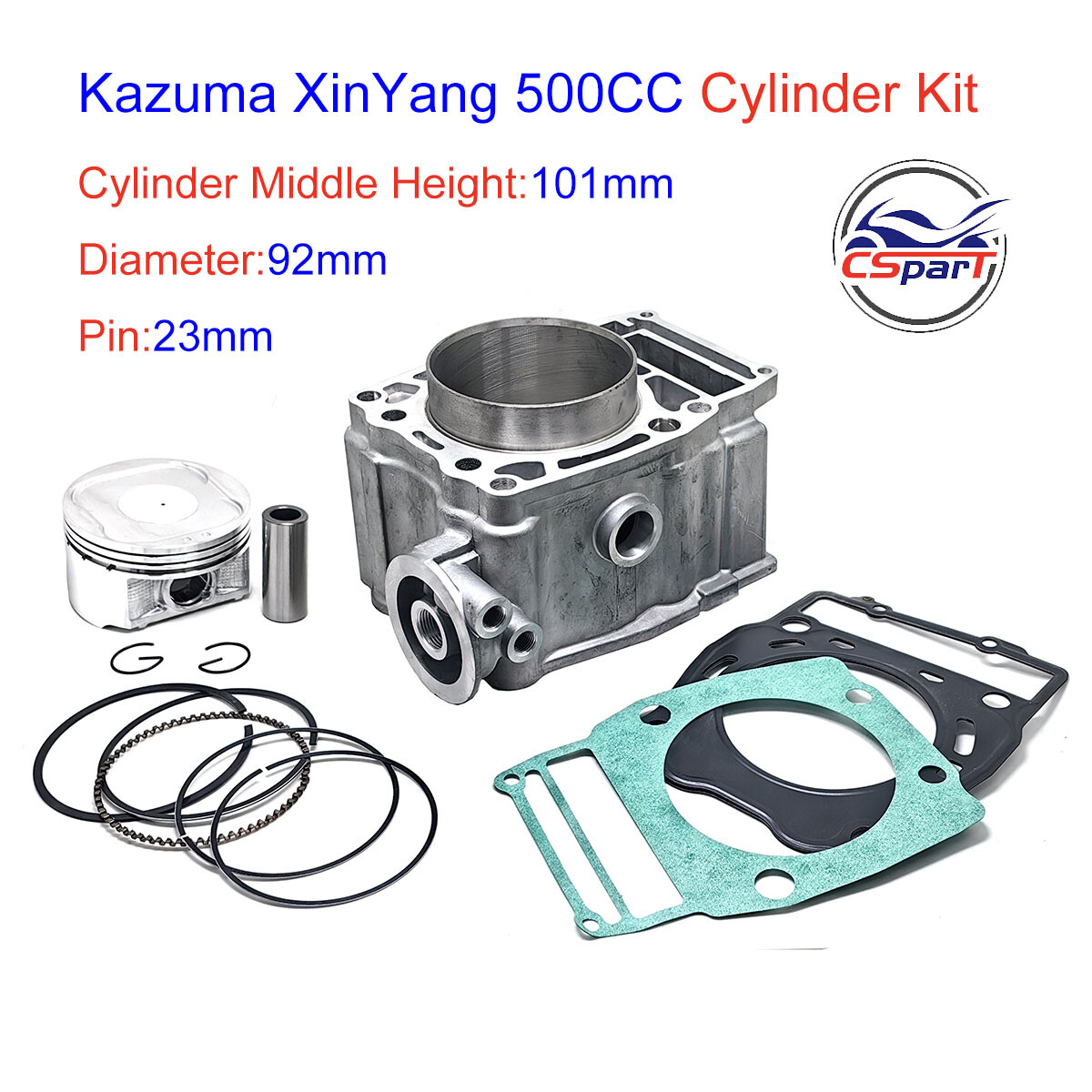 500CC Cylinder Big Bore Kit for Kazuma XinYang Jaguar 500 500CC Cylinder Big Bore Kit for Kazuma XinYang Jaguar 500