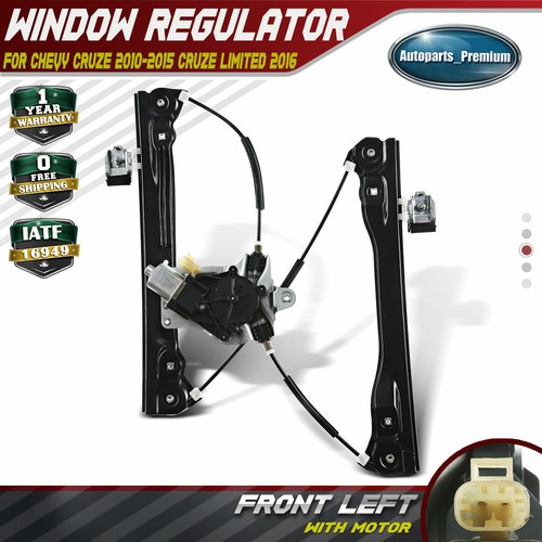 Window Regulator w/Motor 2Pin for Chevy Cruze 20112015 Cruze Limited