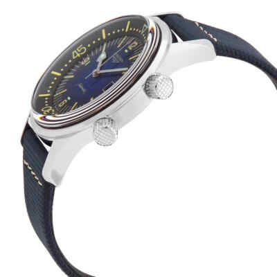 Pre-owned Longines Legend Diver Automatic Blue Lacquered Dial Men's Watch L3.774.4.90.2