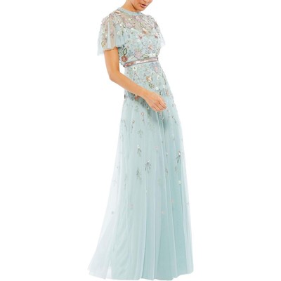 Mac Duggal Womens Embellished Formal Evening Dress Gown BHFO 7508