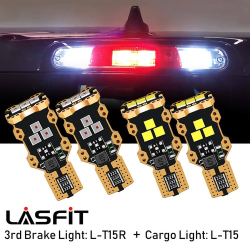 LASFIT LED Cargo VAN Area Light Trunk Lamp Bulb 921 912 T15 Bright White 6000K