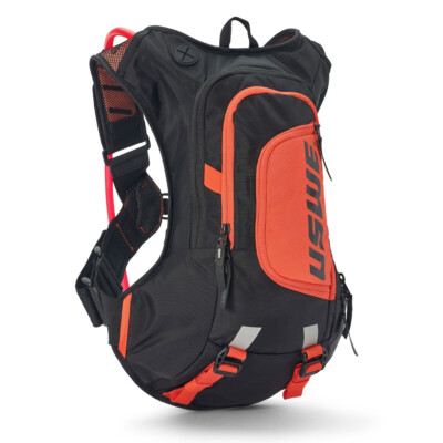 USWE Moto Hydro 12L Hydration Pack Bag Orange 3.0L 100 oz Hydrapak Bladder NEW