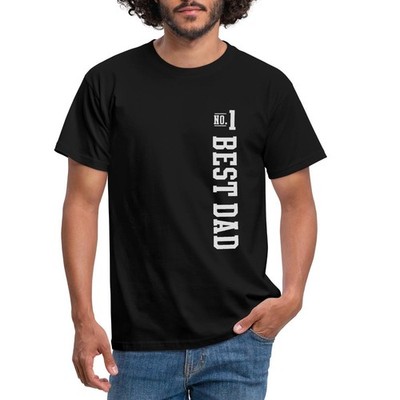 Papa Best Dad Bester Vater Männer T-Shirt