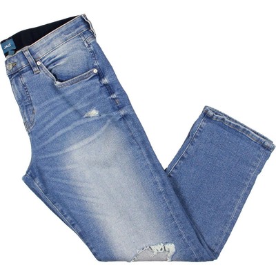 Джинсы Jag Женские с синими карманами из джинсовой ткани Girlfriend Capri Jeans 14 BHFO 0811