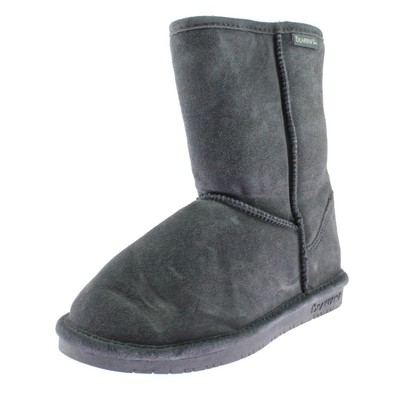 

Женские короткие серые повседневные ботинки Bearpaw Emma, размер 8,5, средний (B,M) BHFO 5424, Charcoal