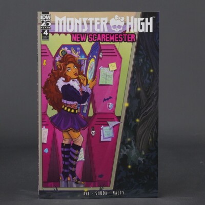 Monster High NEW SCAREMESTER #4 Cvr A IDW Comics 2024 SEP241273 4A Jovellanos