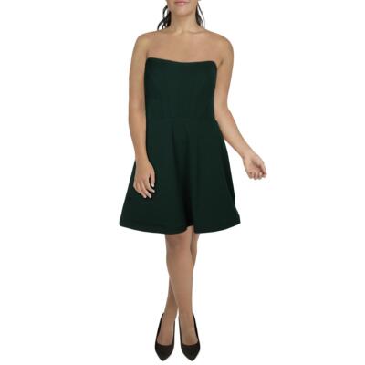 Женское зеленое коктейльное и вечернее платье без бретелек B. Darlin Plus 16W BHFO 5825