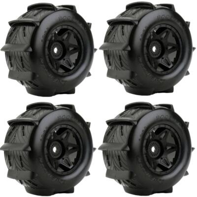 Powerhobby BELTED Sand / Snow / Water Paddle Tires Wheels FOR Traxxas X-Maxx 8S