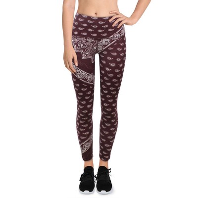 

Splits59 Женские спортивные леггинсы Bardot Purple с принтом пейсли  BHFO 6062, Burgundy bandana