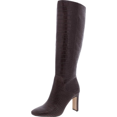 

Женские высокие сапоги до колена Louise Et Cie Waldron Brown 6 Medium (B,M) BHFO 6810, Burnt oak/mayfair croco