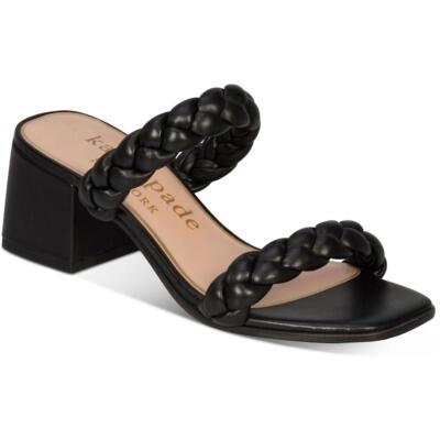 Женские черные шлепанцы Kate Spade New York Juniper 8.5 Medium (B,M) 8330