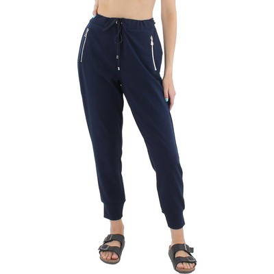 

Женские темно-синие брюки-джоггеры DKNY  BHFO 3791, New navy, P1AF7IKX