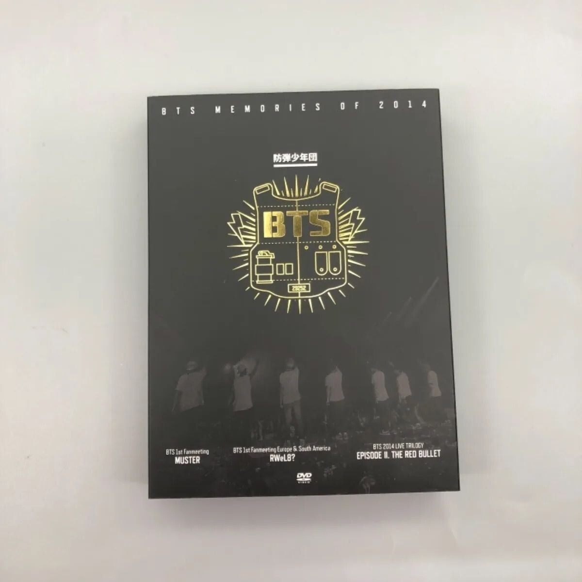BTS MEMORIES OF 2014 DVD&フォトブック Official BTS Memories of 2014 3 DVD and PHOTO BOOK Set Tower
