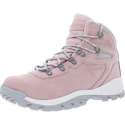 

Женские розовые походные ботинки Columbia Newton Ridge Plus 9, средние (B,M) BHFO 5142, Vintage pink/nimbus grey, Newton Ridge Plus