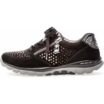 GABOR GABOR SNEAKERS DAMEN SCHWARZ NEU & OVP 318407