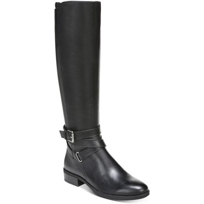 

Sam Edelman Женские черные высокие сапоги до колена Pansy 2 7,5 Medium (B,M) BHFO 2211, Black leather, Pansy 2