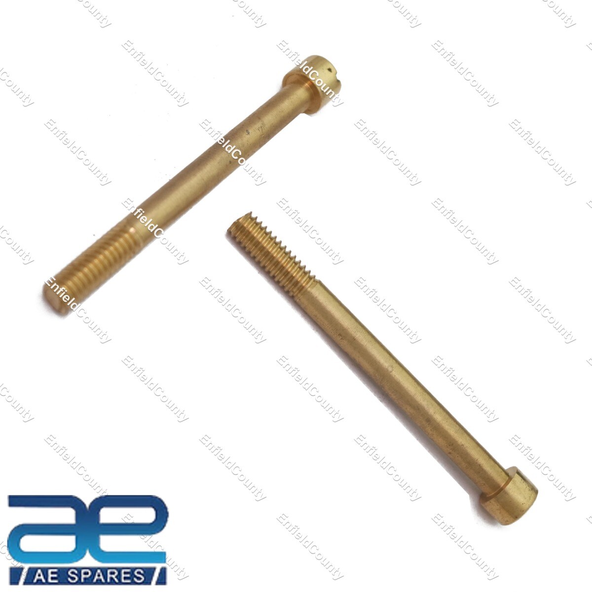 Fits Royal Enfield Bullet Early Gear Box Screw Kit Brass Vintage Look 