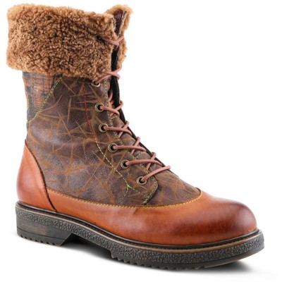 

Женские светло-коричневые ботинки до середины икры LArtiste by Spring Step Explore 39 Medium (B,M) 8695, Camel multi, Explore