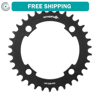 Origin8 Thruster 1x Chainring 34t 1x 104 BCD 4-Bolt 10/11/12-Speed Aluminum Blk