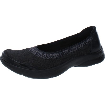 

Женские лоферы без шнуровки Bzees Jiffy II, черные, 9,5, средние (B,M) BHFO 8861, Black leopard/metallic, Jiffy II
