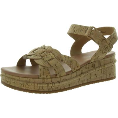 Baretraps Womens Lena Tan Slingback Sandals Shoes 8.5 Medium (B,M) BHFO 6317