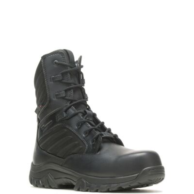 Pre-owned Bates Men's Gx X2 Tall Side Zip Nano Toe Dryguard+ Work Boot Black - E03886, Bl