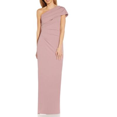 

Женское вечернее платье Adrianna Papell с рюшами на одно плечо BHFO 9906