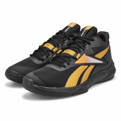 Reebok More Buckets Men s Sneaker Basketball Shoe Athletic Black Trainers #297