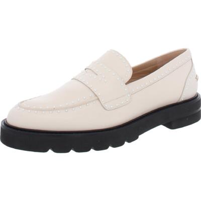 

Stuart Weitzman Женские лоферы Parker цвета слоновой кости 8 средний (B,M) BHFO 4362, Chiffon calf