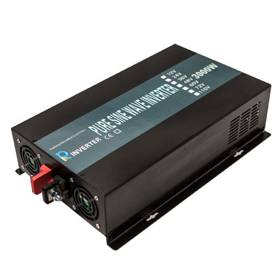 Pure Sine Wave Inverter 3000W Power Inverter 48V to 120V Off Grid LED Display