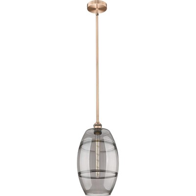 Innovations Lighting 616-1S-AC-G557-10SM Edison Vaz Mini Pendant Antique Copper