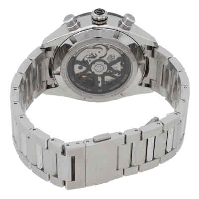 Pre-owned Tag Heuer Carrera Chronograph Automatic Green Dial Unisex Watch Cbn2a1n-ba0643