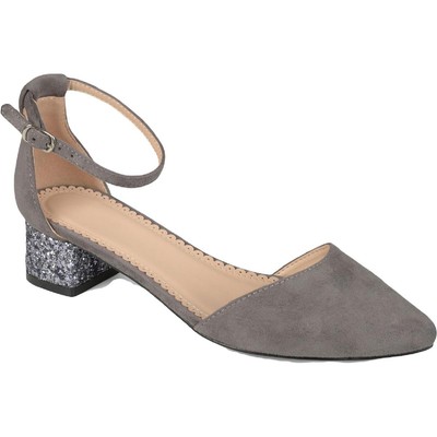

Женские туфли Maisy Grey с острым носком Journee Collection, средний (B,M) BHFO 4558, Maisy