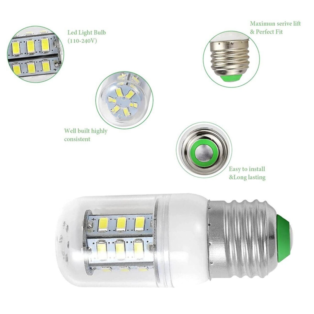 New Refrigerator LED Light Bulb 5304511738 PS12364857 AP6278388 For Frigidaire