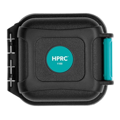 Жесткий футляр для карты памяти HPRC 1100M, черный с синей ручкой #HPRC1100MEMBLB