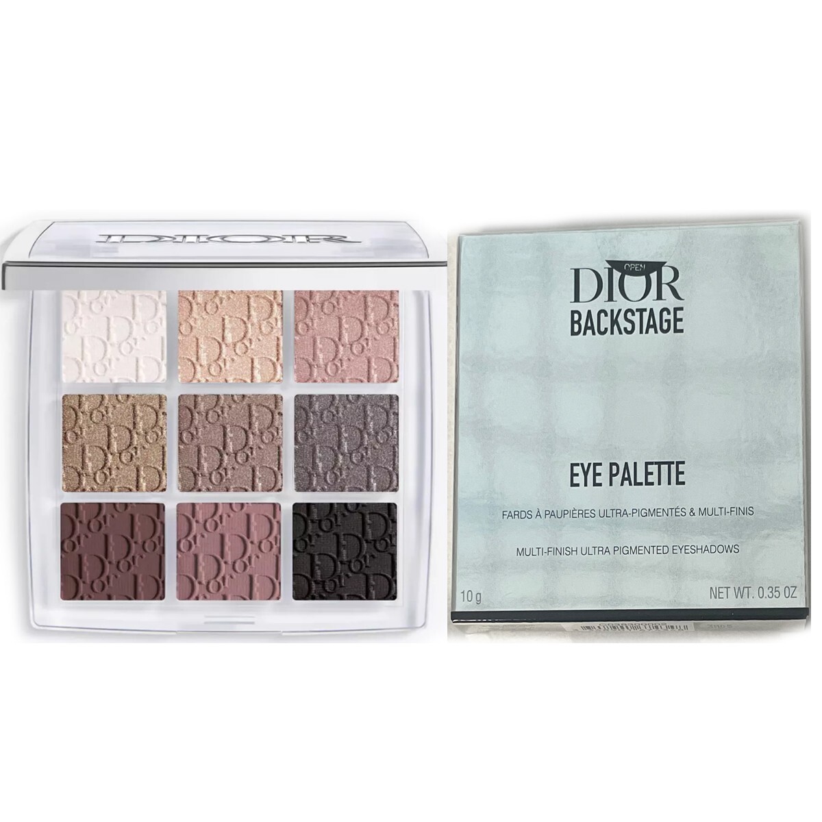 DIOR BACKSTAGE EYE PALETTE 002 クール 刻印入り Dior Backstage Eye Palette eyeshadow #002 Smoky Essential | eBay