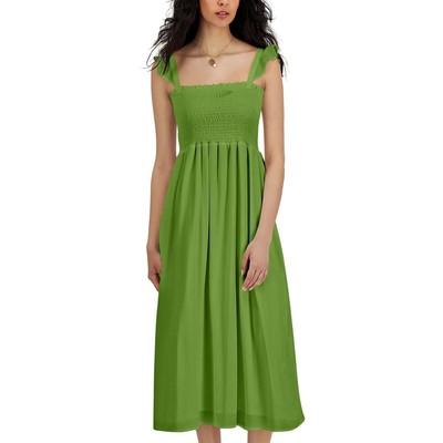 

INC Женский присборенный сарафан миди с оборками BHFO 9486