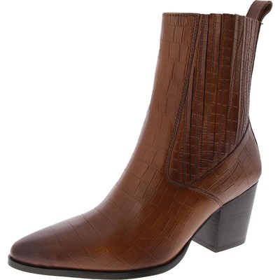 Journee Signature Womens Brown Pull On Mid-Calf Boots 7.5 Medium (B,M) BHFO 4028