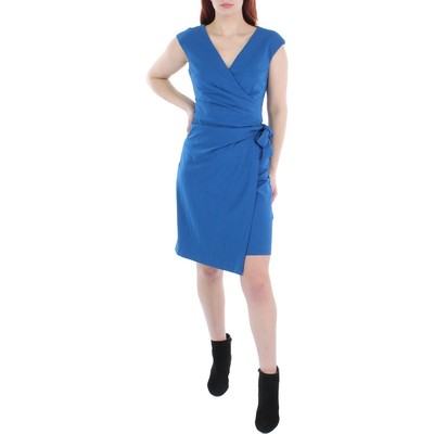 

Женское голубое коктейльное и праздничное платье Lauren Ralph Lauren  BHFO 3188, Cerulean