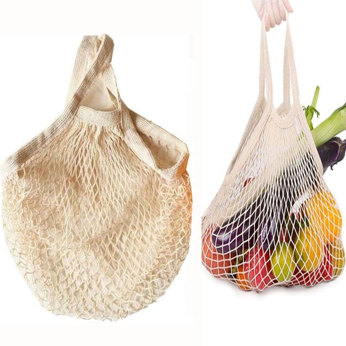 Reusable Grocery Mesh Bags,Fruit Vegetable Storage Shopping 