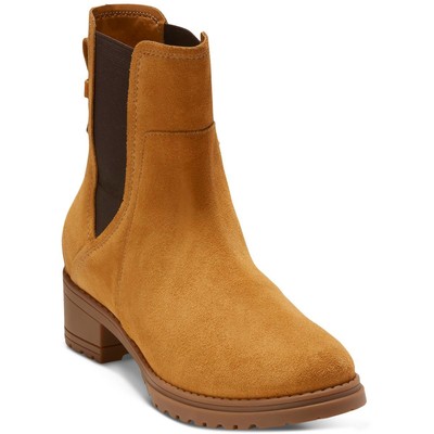 

Cole Haan Женские замшевые ботинки челси с круглым носком WP Camea BHFO 5411, Amber suede, WP Camea