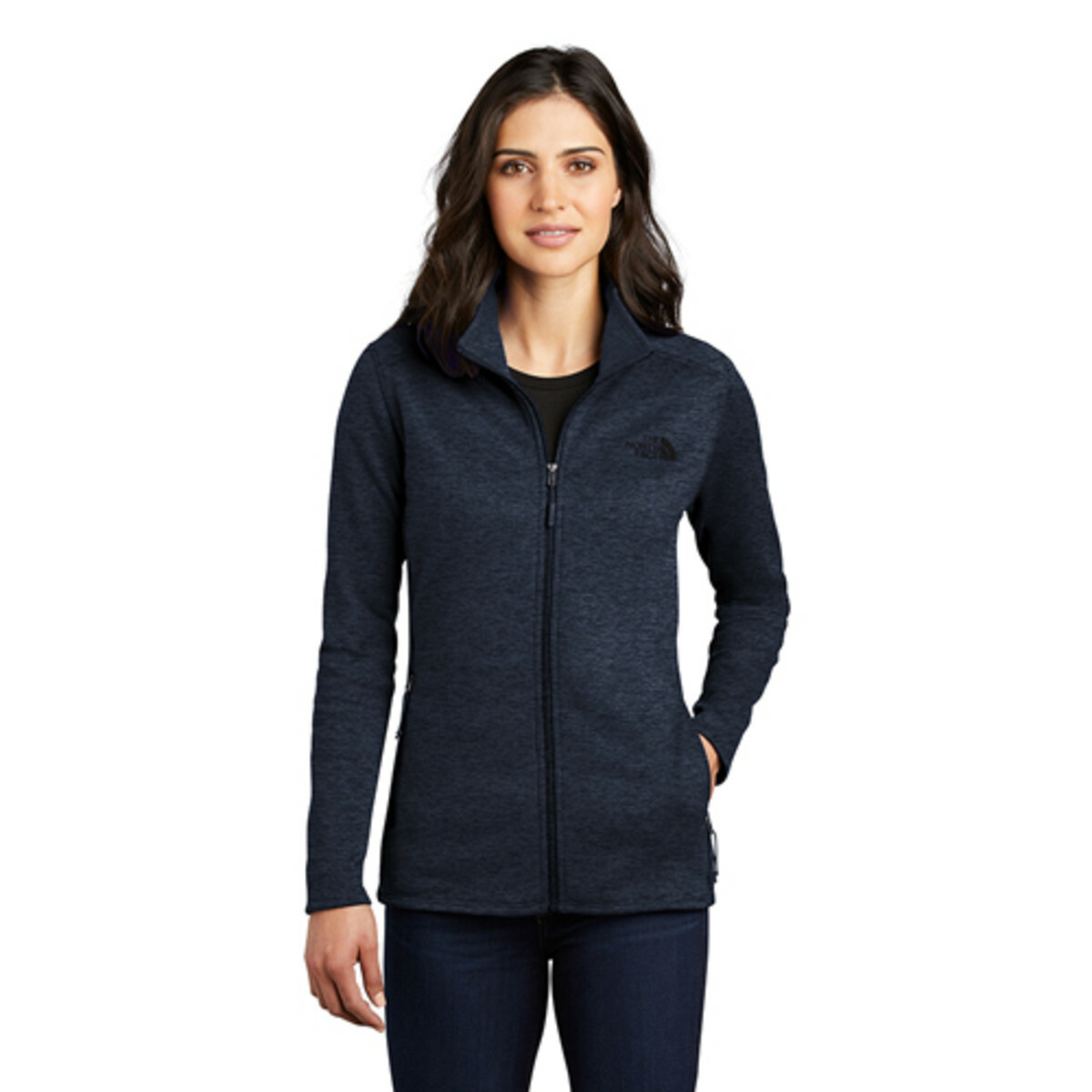Ladies Skyline Full Zip Jacket Coat Top 