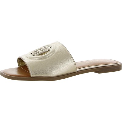 

Женские шлепанцы Tommy Hilfiger Palley Gold, размер 6, средний (B,M) BHFO 8469, Золотой, Palley