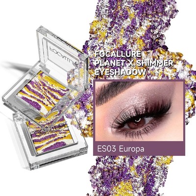 2024 trend Shimmer Cream eyeshadow. Cream to Powder formula