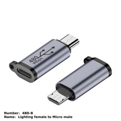480Mb Micro USB to Mini USB Adapter Type-C Female to Mini USB 2.0 Male Converter