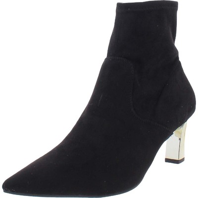 Женские ботильоны Alfani Bambey Black Heels Shoes 10 Medium (B,M) BHFO 3087